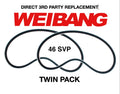 Weibang Virtue 46 SVP Drive Belt - TWIN PACK