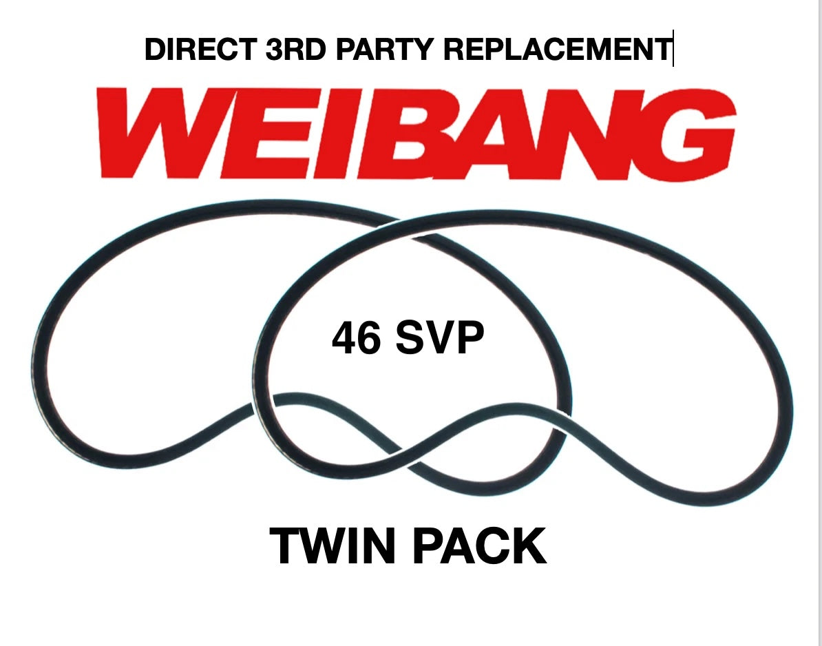 Weibang Virtue 46 SVP Drive Belt - TWIN PACK